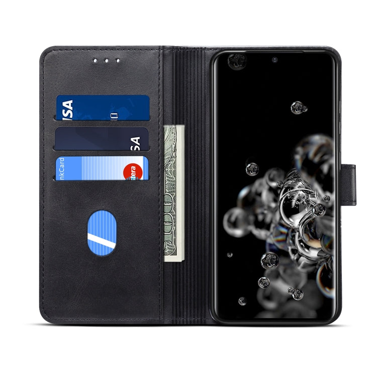 For Galaxy A71 GUSSIM Business Style Horizontal Flip Leather Case with Holder & Card Slots & Wallet