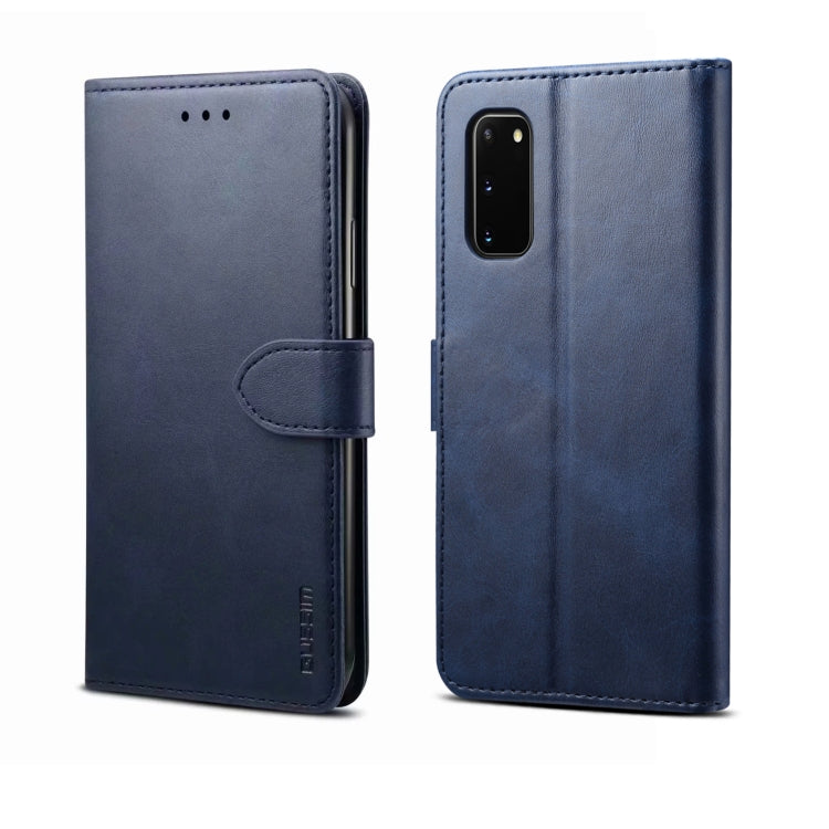 For Galaxy A71 GUSSIM Business Style Horizontal Flip Leather Case with Holder & Card Slots & Wallet