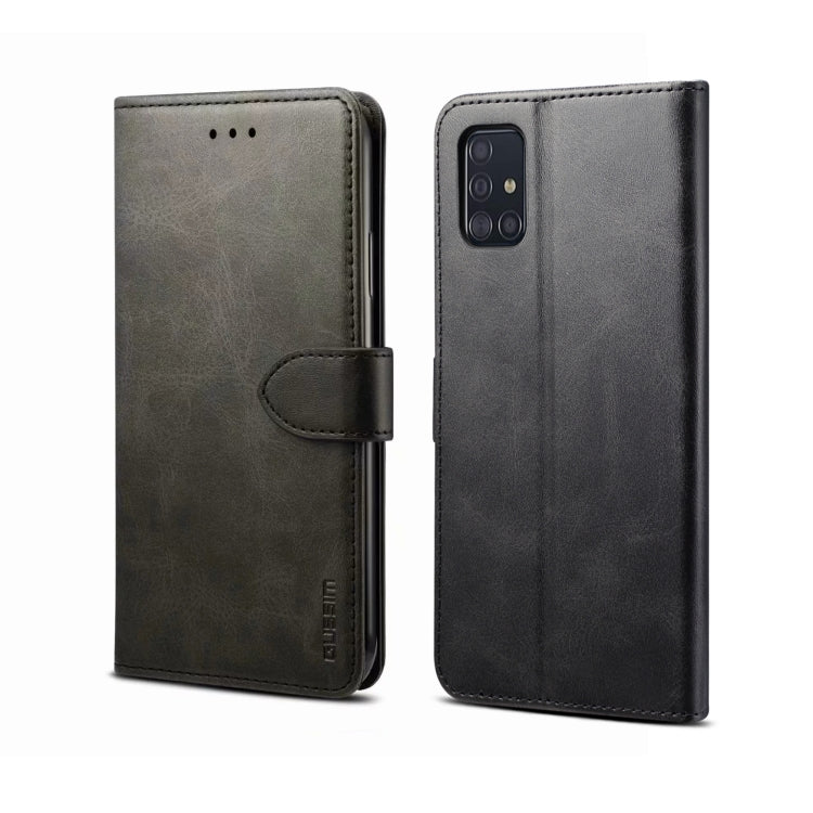 For Galaxy S20 GUSSIM Business Style Horizontal Flip Leather Case with Holder & Card Slots & Wallet