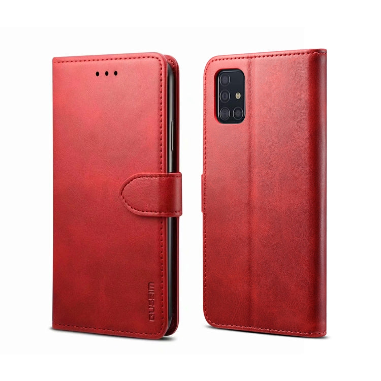 For Galaxy S20 GUSSIM Business Style Horizontal Flip Leather Case with Holder & Card Slots & Wallet