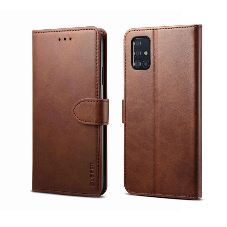 For Galaxy S20 GUSSIM Business Style Horizontal Flip Leather Case with Holder & Card Slots & Wallet
