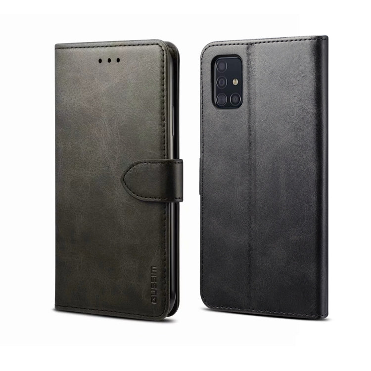 For Galaxy S20 Plus GUSSIM Business Style Horizontal Flip Leather Case with Holder & Card Slots & Wallet