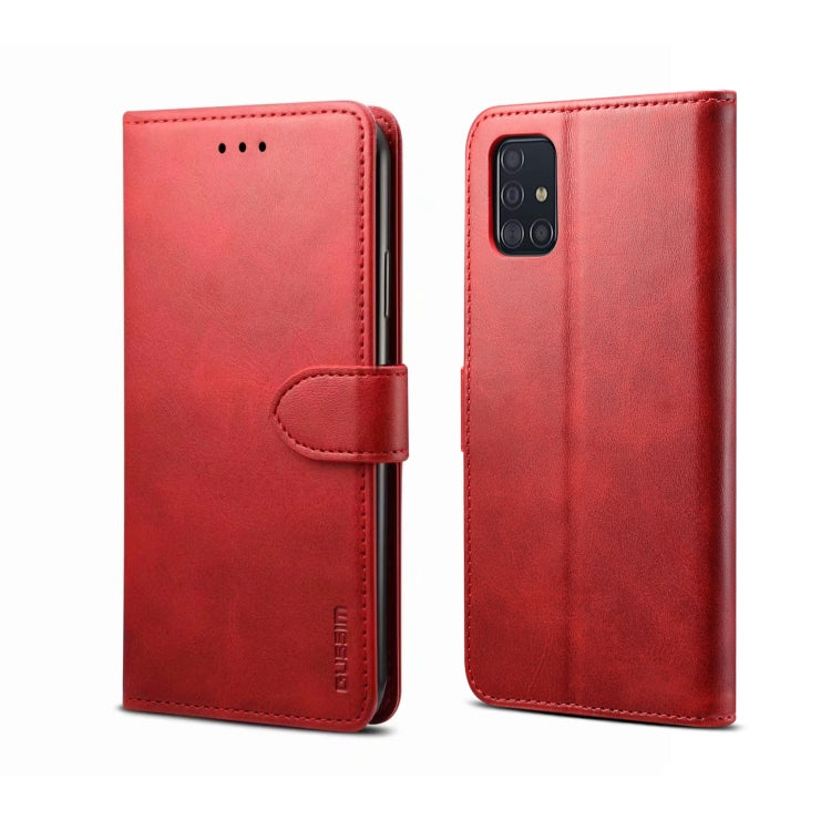 For Galaxy S20 Plus GUSSIM Business Style Horizontal Flip Leather Case with Holder & Card Slots & Wallet