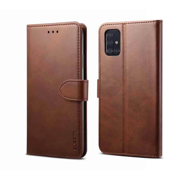 For Galaxy S20 Plus GUSSIM Business Style Horizontal Flip Leather Case with Holder & Card Slots & Wallet