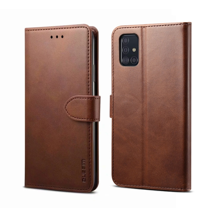 For Galaxy S20 Ultra GUSSIM Business Style Horizontal Flip Leather Case with Holder & Card Slots & Wallet
