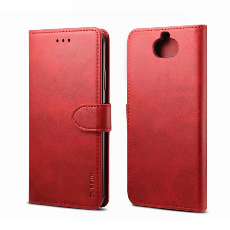 For Sony Xperia 8 / Xperia 20 GUSSIM Business Style Horizontal Flip Leather Case with Holder & Card Slots & Wallet