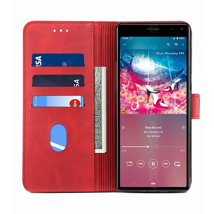 For Sony Xperia 8 / Xperia 20 GUSSIM Business Style Horizontal Flip Leather Case with Holder & Card Slots & Wallet