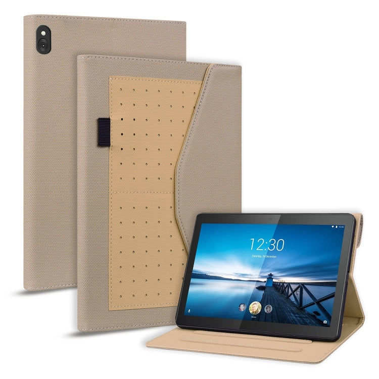 For Lenovo Tab M10 TB-X605L Business Storage Leather Tablet Case
