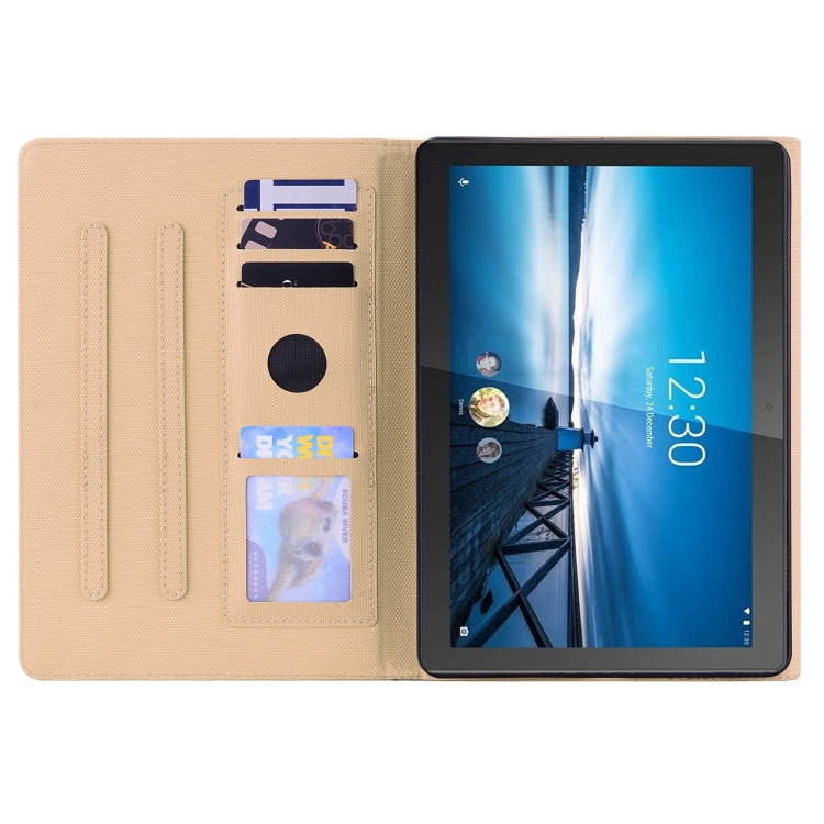 For Lenovo Tab M10 TB-X605L Business Storage Leather Tablet Case