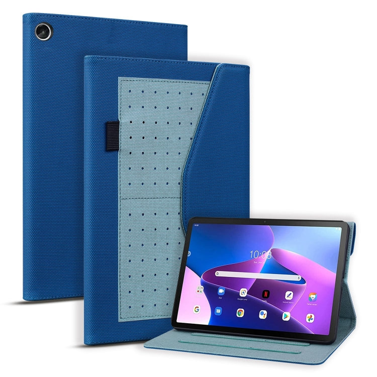 For Lenovo Tab M10 Plus Business Storage Leather Tablet Case