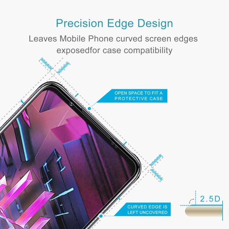 For ZTE Nubia Red Magic 7S 10 PCS 0.26mm 9H 2.5D Tempered Glass Film