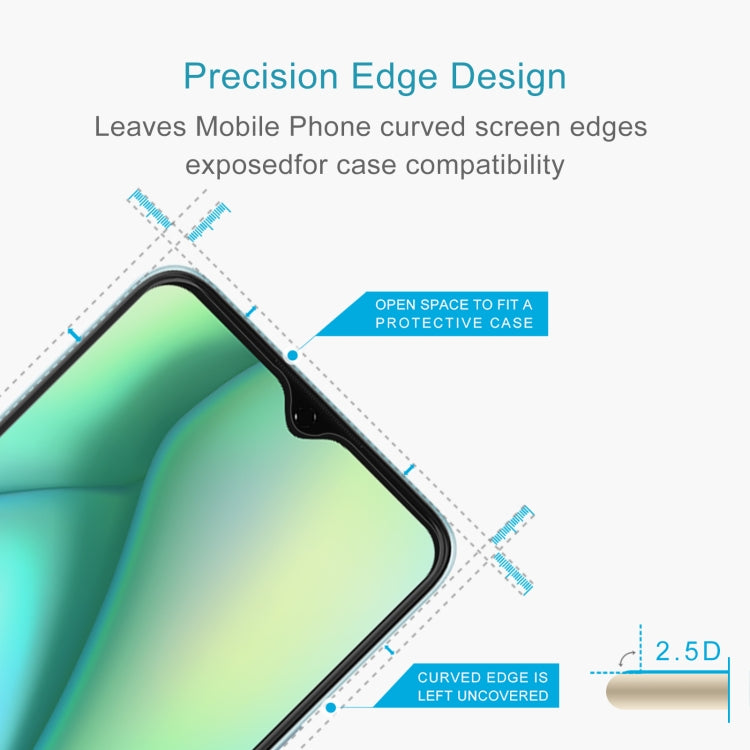For Itel Vision 3 Plus 50 PCS 0.26mm 9H 2.5D Tempered Glass Film