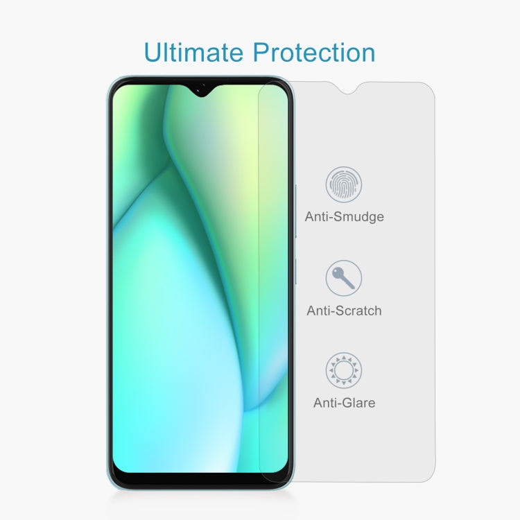For Itel Vision 3 Plus 50 PCS 0.26mm 9H 2.5D Tempered Glass Film