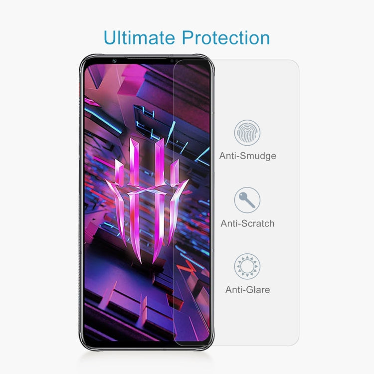 For ZTE Nubia Red Magic 7S 50 PCS 0.26mm 9H 2.5D Tempered Glass Film