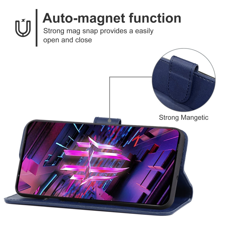 For ZTE Nubia Red Magic 7S Leather Phone Case