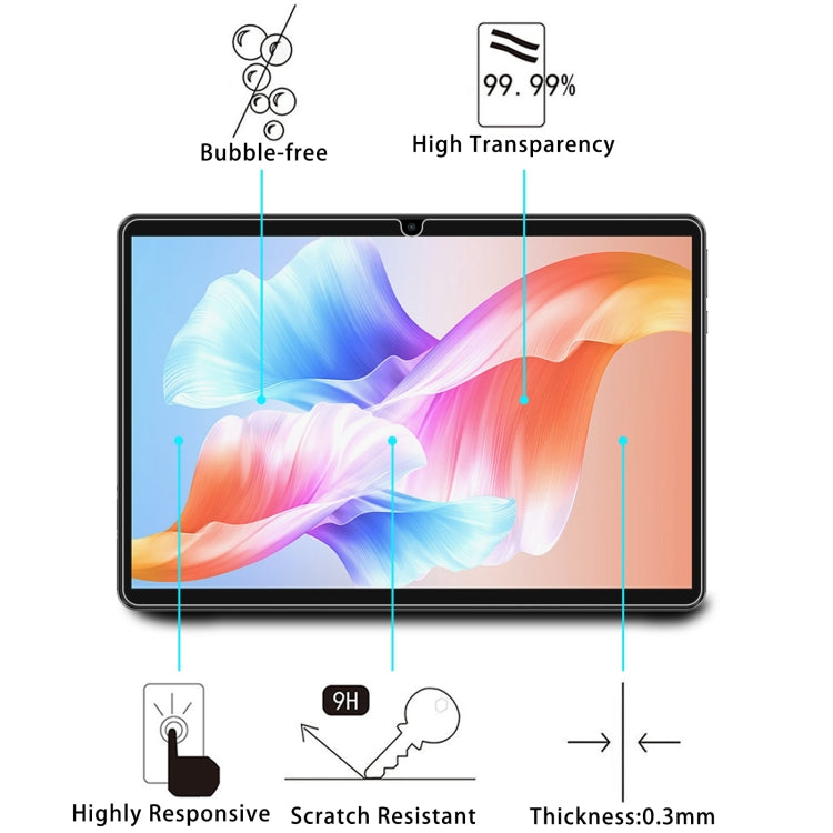9H 0.3mm Explosion-proof Tempered Glass Film For Teclast P25