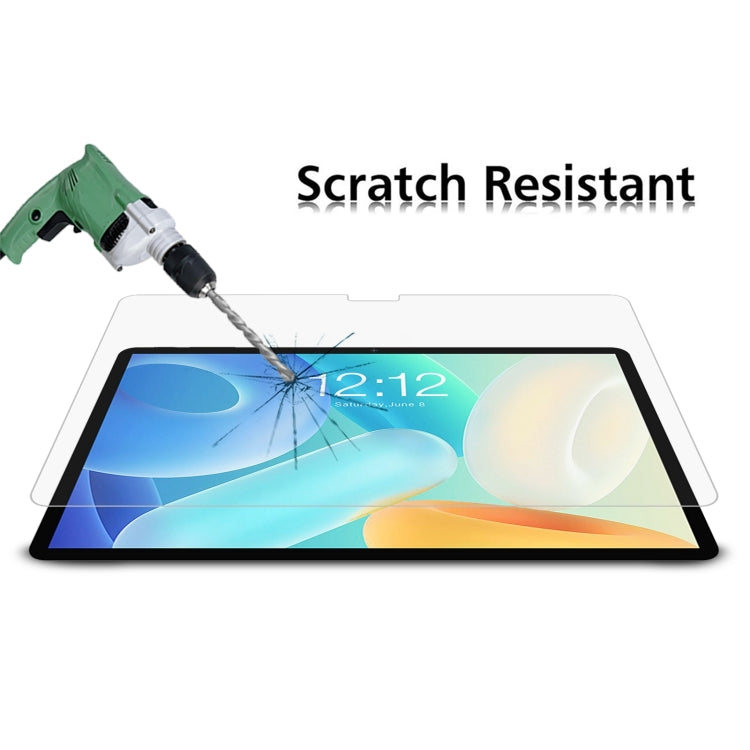 2 PCS 9H 0.3mm Explosion-proof Tempered Glass Film For Teclast M40 Air