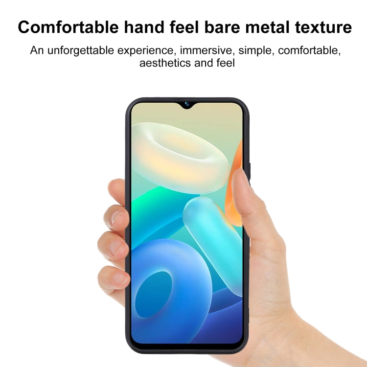 For vivo Y02s/ Y16 TPU Phone Case(Black)