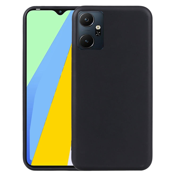 For Infinix Smart 6 Plus India TPU Phone Case(Black)