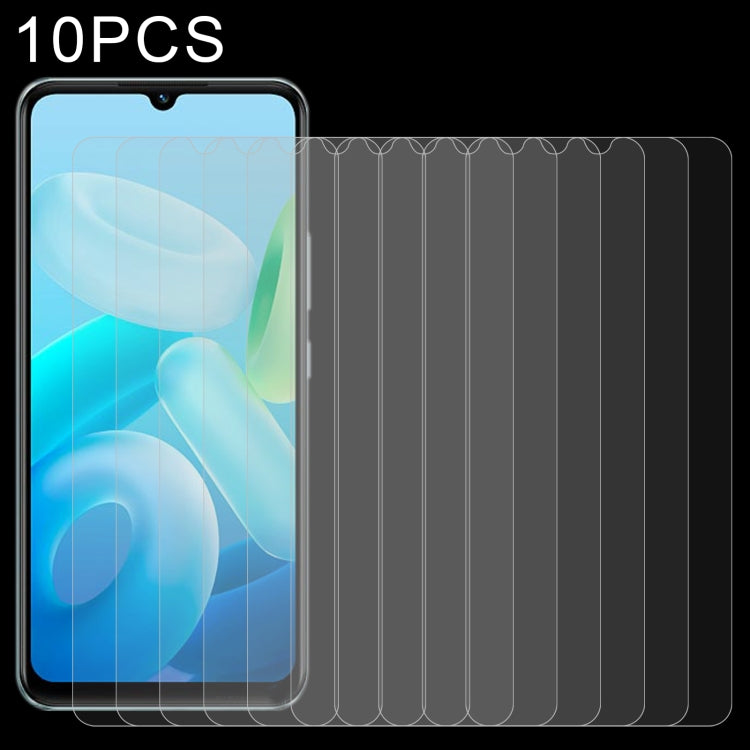 10 PCS 0.26mm 9H 2.5D Tempered Glass Film For vivo Y55