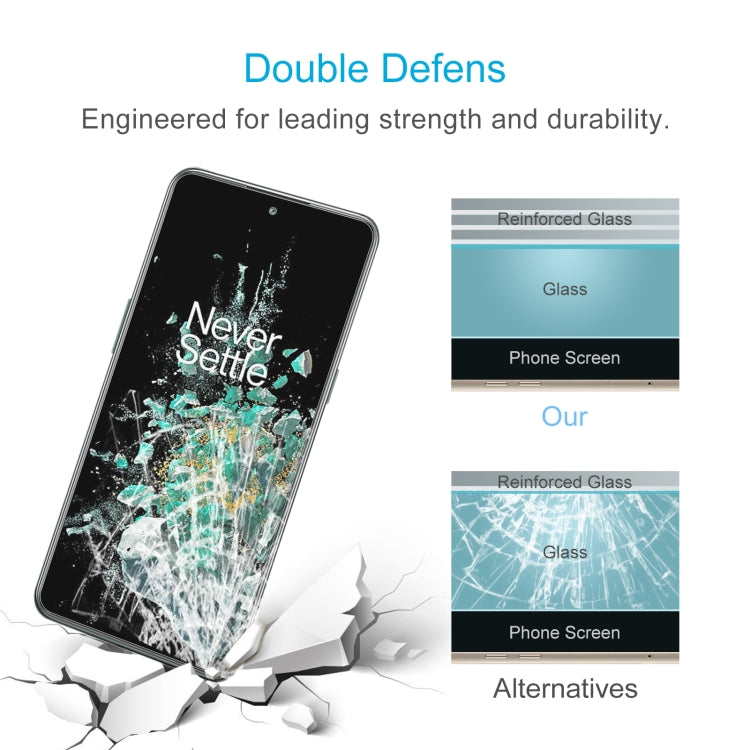 50 PCS 0.26mm 9H 2.5D Tempered Glass Film For OnePlus Ace Pro