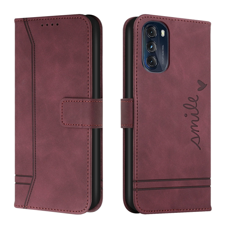 For Motorola Moto G 2022 Retro Skin Feel Horizontal Flip Leather Phone Case