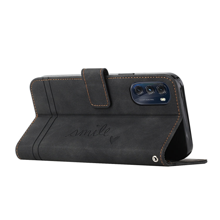 For Motorola Moto G 2022 Retro Skin Feel Horizontal Flip Leather Phone Case