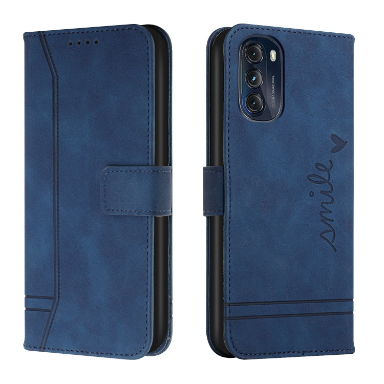 For Motorola Moto G41 Retro Skin Feel Horizontal Flip Leather Phone Case