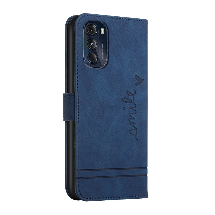 For Motorola Moto G41 Retro Skin Feel Horizontal Flip Leather Phone Case