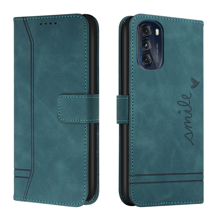 For Motorola Moto G41 Retro Skin Feel Horizontal Flip Leather Phone Case