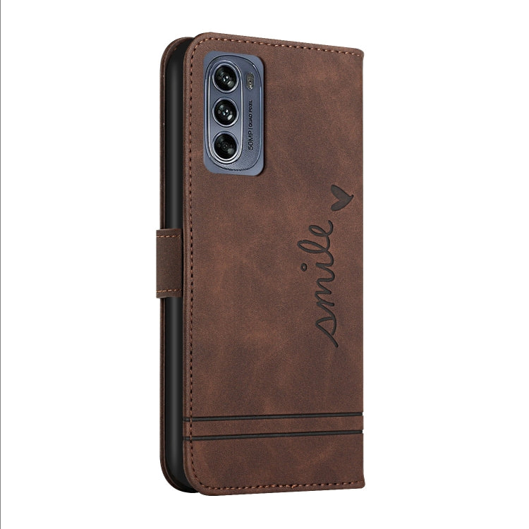 For Motorola Moto G62 5G Retro Skin Feel Horizontal Flip Leather Phone Case
