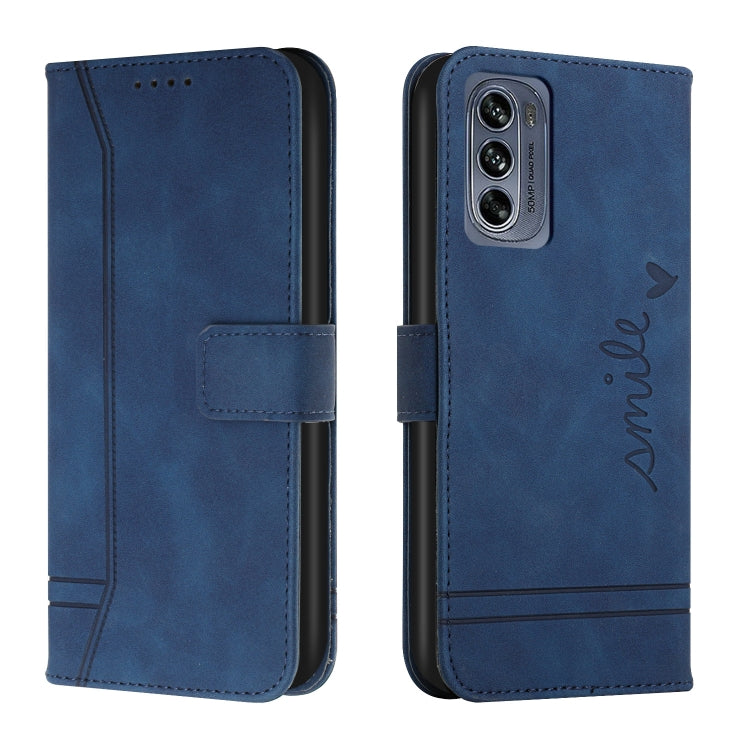 For Motorola Moto G62 5G Retro Skin Feel Horizontal Flip Leather Phone Case