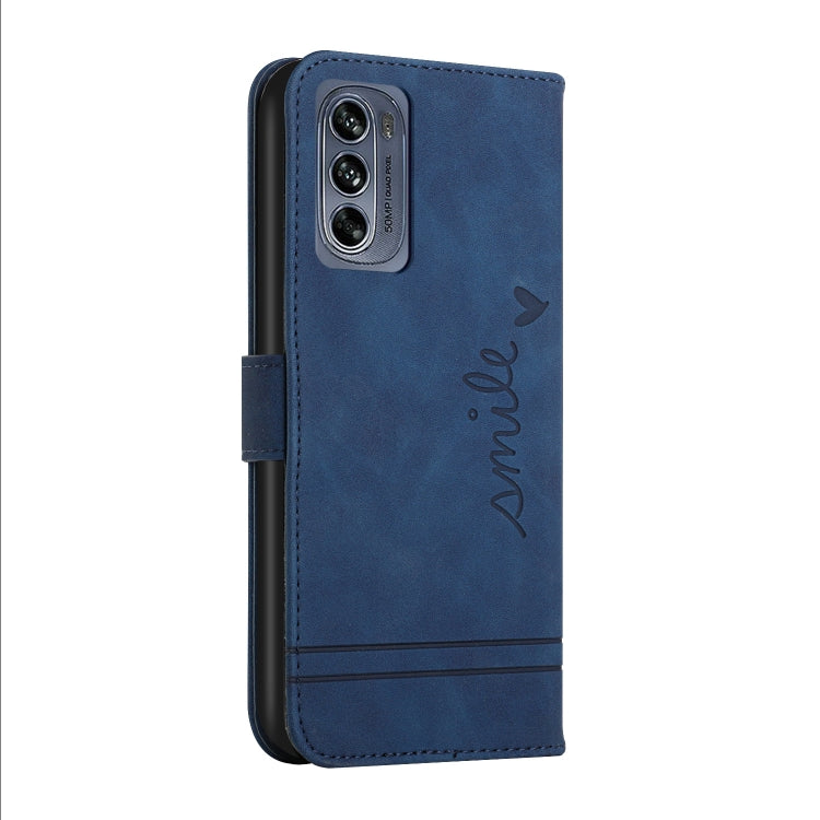 For Motorola Moto G62 5G Retro Skin Feel Horizontal Flip Leather Phone Case
