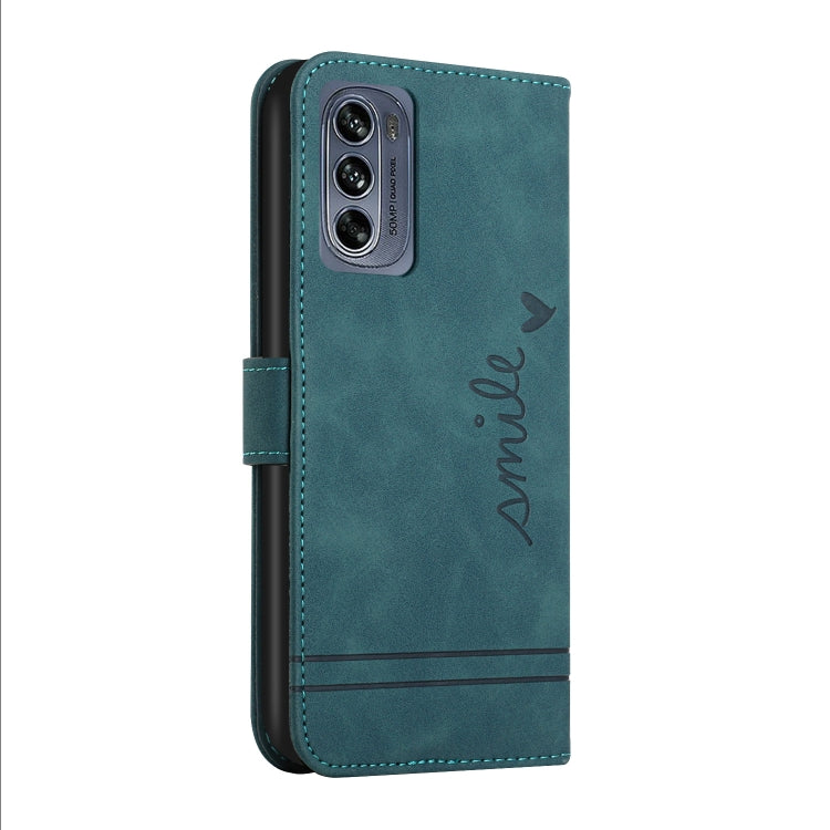 For Motorola Moto G62 5G Retro Skin Feel Horizontal Flip Leather Phone Case