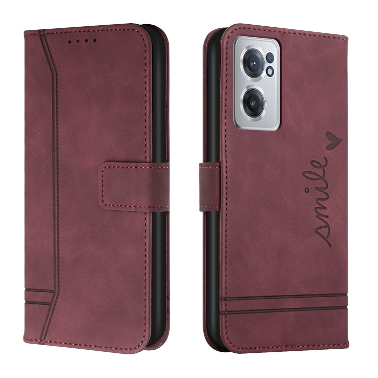 For OnePlus Nord CE 2 5G Retro Skin Feel Horizontal Flip Leather Phone Case