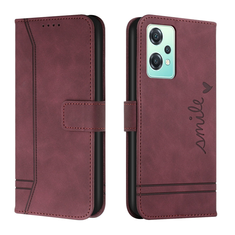 For OnePlus Nord 2 Lite 5G Retro Skin Feel Horizontal Flip Leather Phone Case