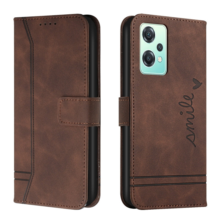 For OnePlus Nord 2 Lite 5G Retro Skin Feel Horizontal Flip Leather Phone Case