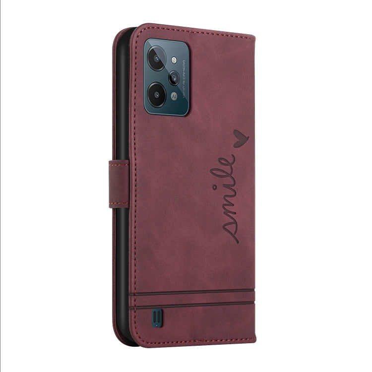 For Realme C31 Retro Skin Feel Horizontal Flip Leather Phone Case