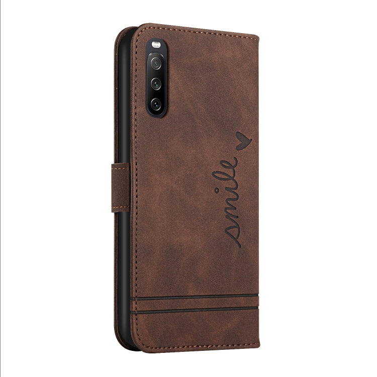 For Sony Xperia 10 IV Retro Skin Feel Horizontal Flip Leather Phone Case