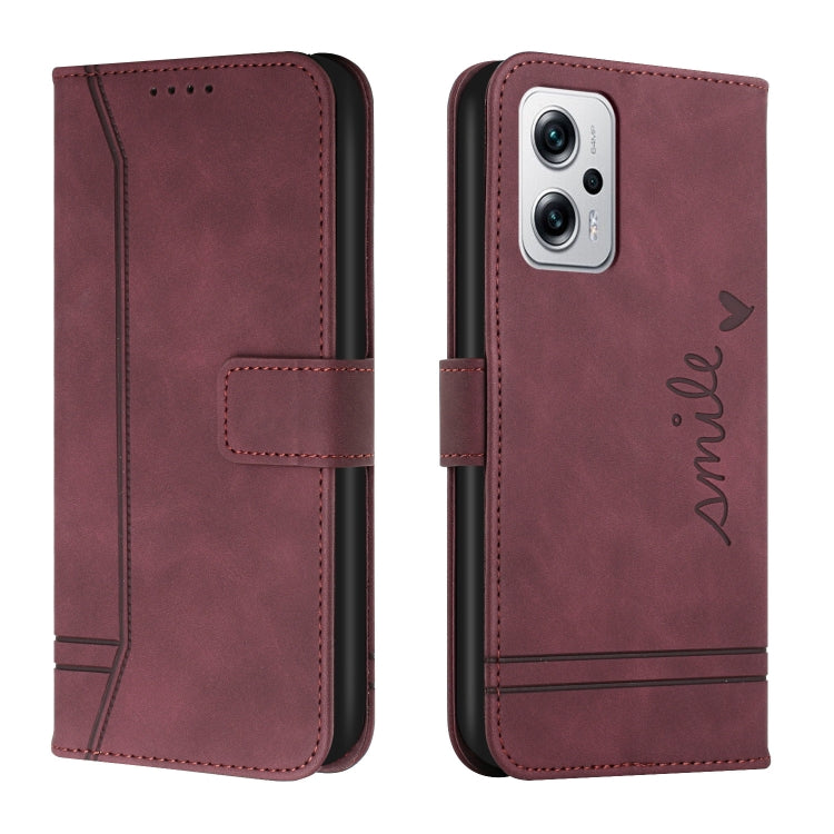 For Xiaomi Redmi Note 11T Pro Retro Skin Feel Horizontal Flip Leather Phone Case
