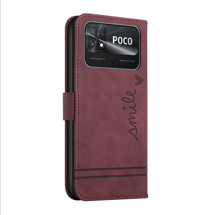 For Xiaomi Poco C40 Retro Skin Feel Horizontal Flip Leather Phone Case