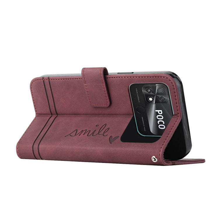 For Xiaomi Poco C40 Retro Skin Feel Horizontal Flip Leather Phone Case