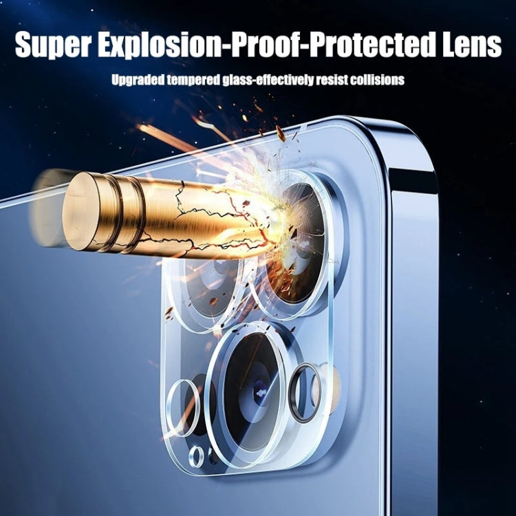 For iPhone 14 / 14 Plus 50pcs Tempered Glass Back Camera Film