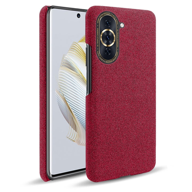 For Huawei nova 10 Pro Cloth Coated Hard Plastic Phone Case