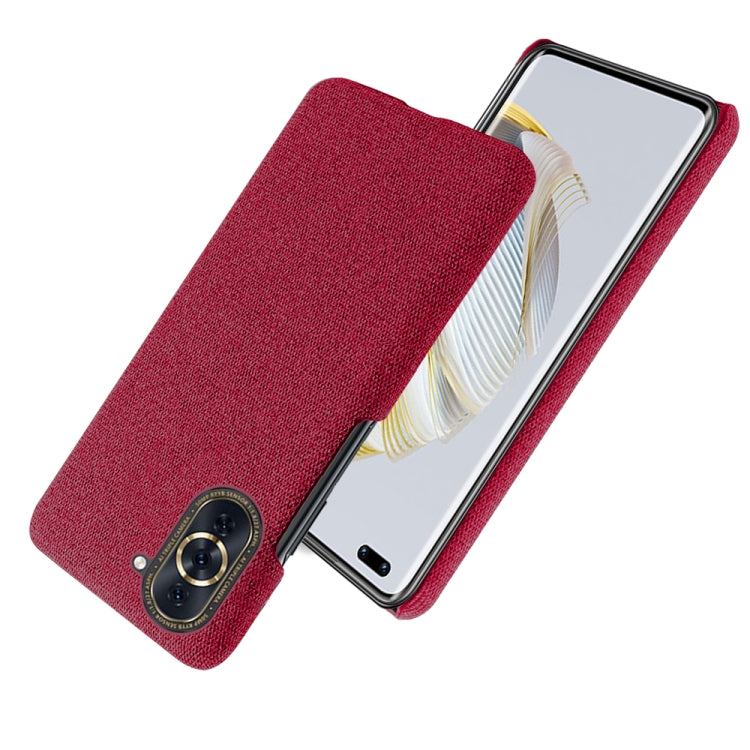 For Huawei nova 10 Pro Cloth Coated Hard Plastic Phone Case