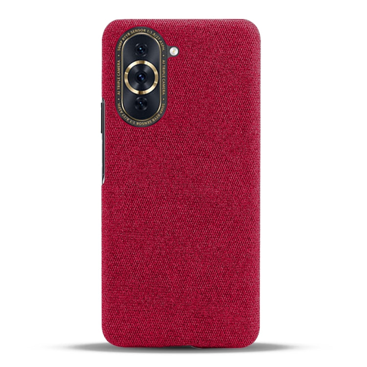 For Huawei nova 10 Pro Cloth Coated Hard Plastic Phone Case