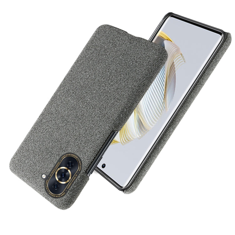 For Huawei nova 10 Cloth Coated Hard Plastic Phone Case