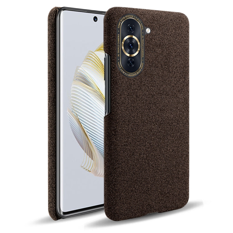 For Huawei nova 10 Cloth Coated Hard Plastic Phone Case