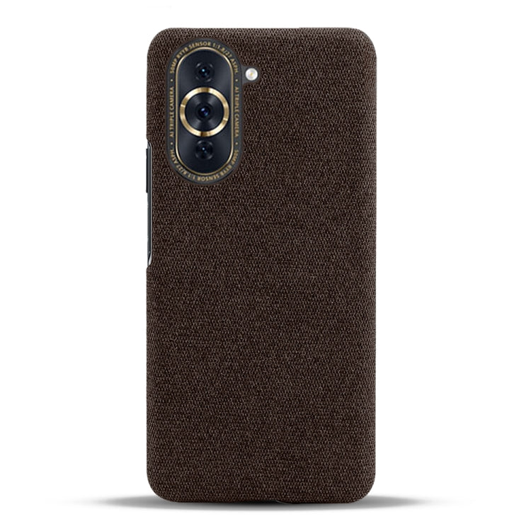 For Huawei nova 10 Cloth Coated Hard Plastic Phone Case