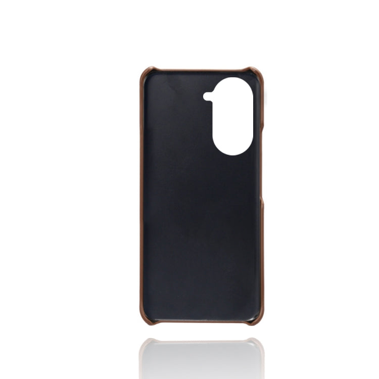 For Huawei nova 10 Pro Calf Texture Card Slots PC+PU Leather Phone Case